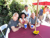 Jeff, Letti, Ian, Nells at Penny Lane 2013
