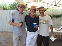 Guy, Stephan, Ben at Penny lane 2013