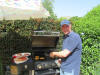 Steve at the BBQ