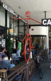 bicycle art downtown