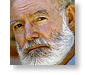 Description: Ernest Hemingway.