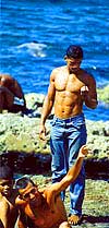 Description: Cuban beach boy